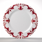 Tessa Red Melamine Dinner 10.5\ Diameter

Care:  Machine wash NOT microwave safe 